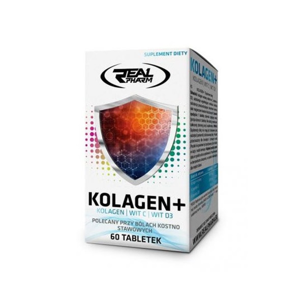 Real Pharm Kolagen+ - tablete pentru sanatatea articulatiilor - 60 tab
